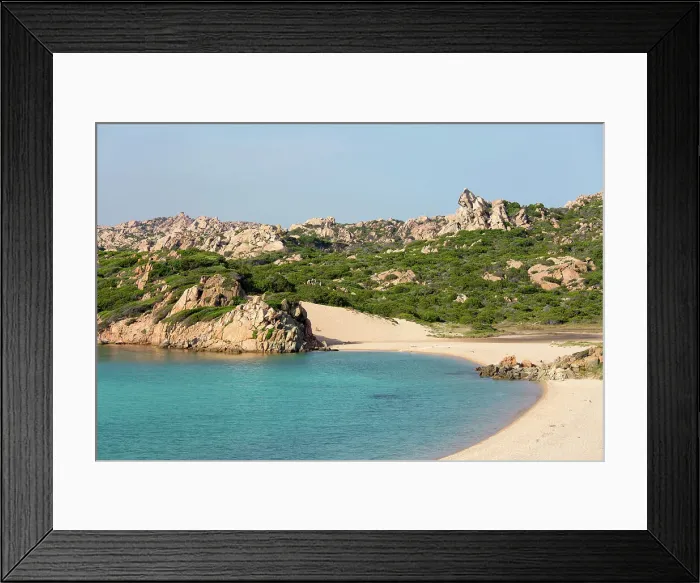 Framed Print : Shallow turquoise waters lapping shore of the Spiaggia Monti d'a Rena (Monte d'Arena) (Monte di Rena), La Maddalena Island, La Maddalena Archipelago National Park, Sassari, Sardinia, Italy, Mediterranean, Europe Framed Print : Shallow turquoise waters lapping shore of the Spiaggia Monti d'a Rena (Monte d'Arena) (Monte di Rena), La Maddalena Island, La Maddalena Archipelago National Park, Sassari, Sardinia, Italy, Mediterranean, Europe