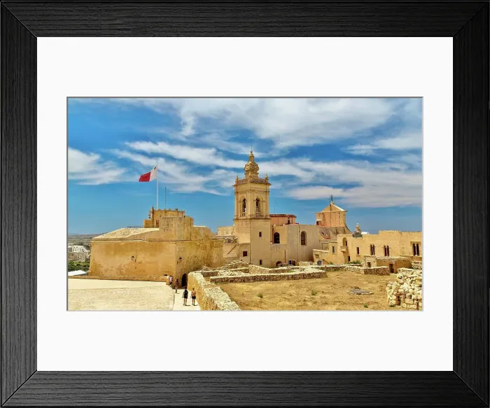 Framed Print : Cathedral of the Assumption, the Citadel, Victoria, Gozo, Malta, Mediterranean, Europe Framed Print : Cathedral of the Assumption, the Citadel, Victoria, Gozo, Malta, Mediterranean, Europe