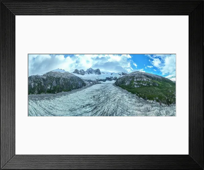 Framed Print : Aerial of Pia glacier, Tierra del Fuego, Chile, South America Framed Print : Aerial of Pia glacier, Tierra del Fuego, Chile, South America