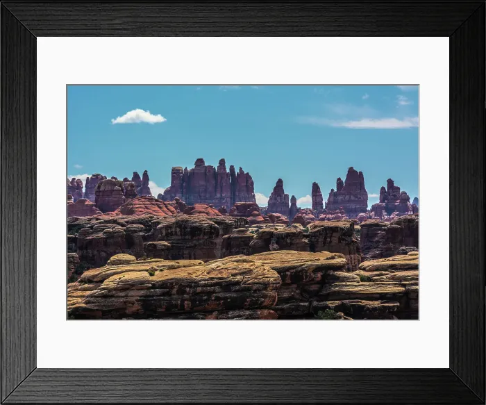 Framed Print : The Needles, incredible Canyon landscape, Canyonlands National Park, Utah, United States of America, North America Framed Print : The Needles, incredible Canyon landscape, Canyonlands National Park, Utah, United States of America, North America