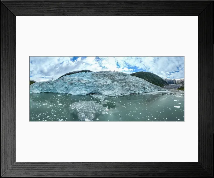 Framed Print : Aerial of Pia glacier, Tierra del Fuego, Chile, South America Framed Print : Aerial of Pia glacier, Tierra del Fuego, Chile, South America