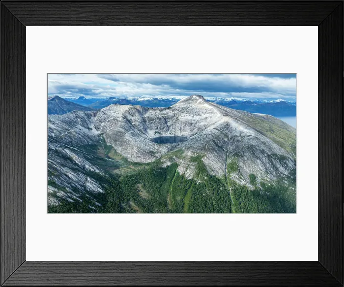 Framed Print : Deep blue lake in the mountains above Pia glacier, Tierra del Fuego, Chile, South America Framed Print : Deep blue lake in the mountains above Pia glacier, Tierra del Fuego, Chile, South America