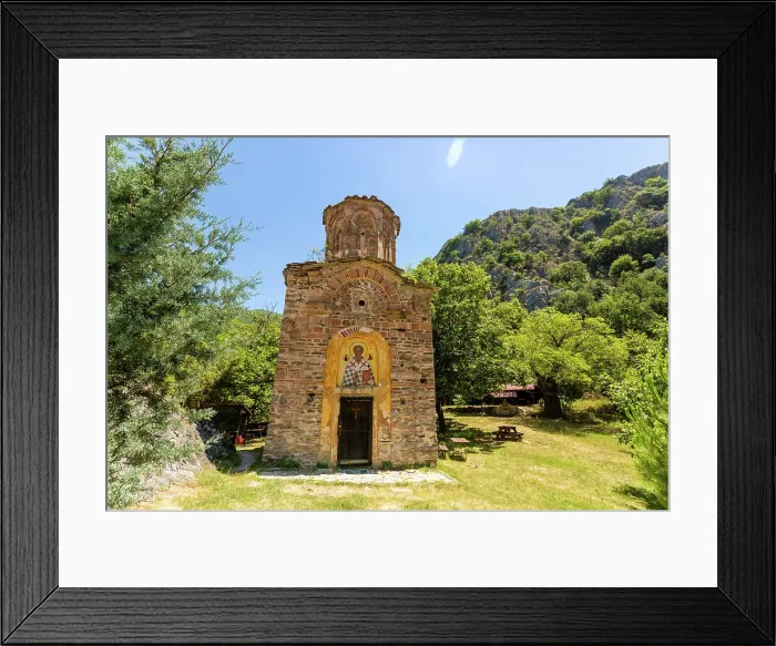 Framed Print : Sisevo Monastery, Macedonia, Europe