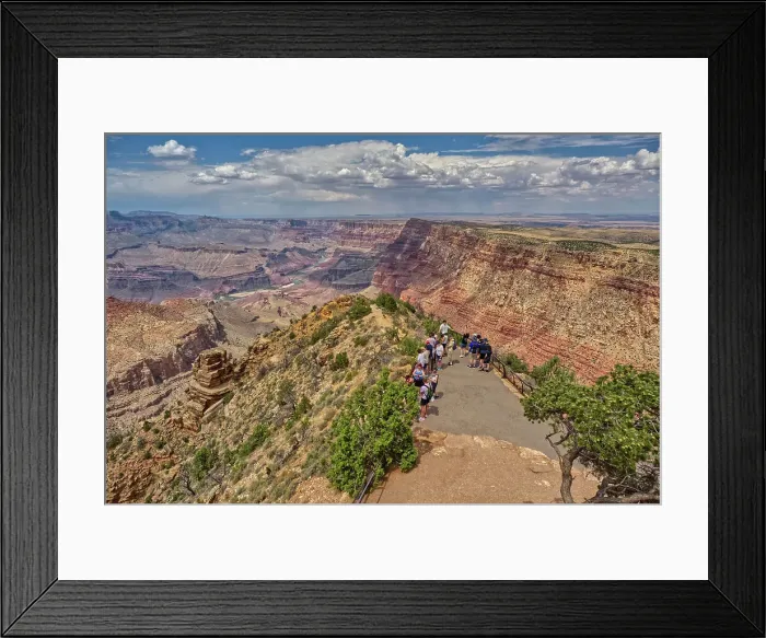 Framed Print : View from the observation deck of the Desert View Watchtower at Grand Canyon South Rim, UNESCO World Heritage Site, Arizona, United States of America, North America Framed Print : View from the observation deck of the Desert View Watchtower at Grand Canyon South Rim, UNESCO World Heritage Site, Arizona, United States of America, North America