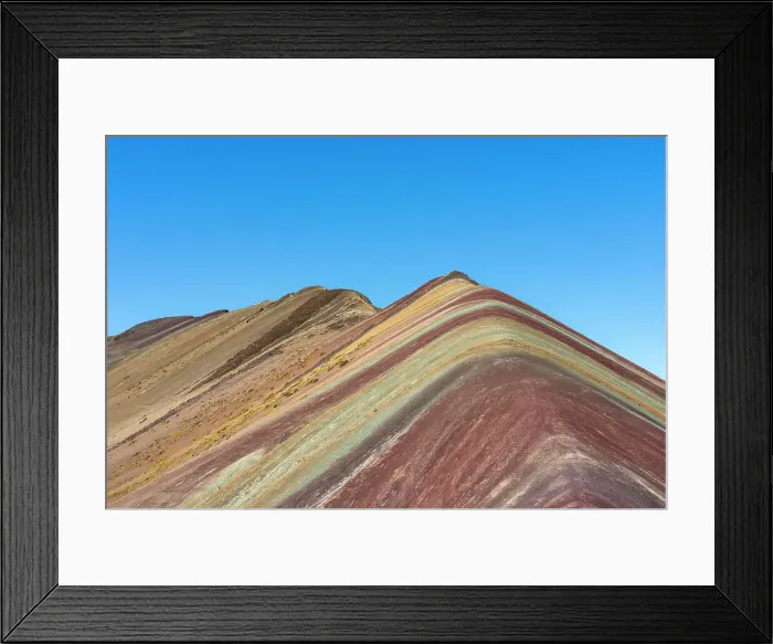 Framed Print : Rainbow Mountain, Pitumarca District, Cusco (Cuzco) Region, Peru, South America Framed Print : Rainbow Mountain, Pitumarca District, Cusco (Cuzco) Region, Peru, South America