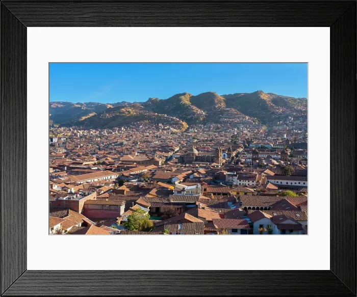 Framed Print : Elevated view of Cusco (Cuzco) Cathedral and Church of the Society of Jesus, UNESCO, Cusco (Cuzco), Cusco Province, Cusco Region, Peru, South America Framed Print : Elevated view of Cusco (Cuzco) Cathedral and Church of the Society of Jesus, UNESCO, Cusco (Cuzco), Cusco Province, Cusco Region, Peru, South America