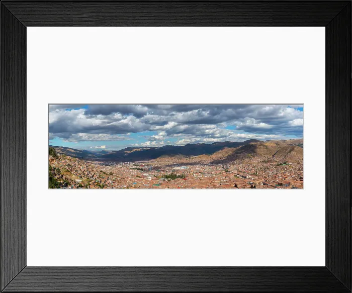 Framed Print : Panoramic view of Cusco (Cuzco) city, Cusco Province, Cusco Region, Peru, South America Framed Print : Panoramic view of Cusco (Cuzco) city, Cusco Province, Cusco Region, Peru, South America