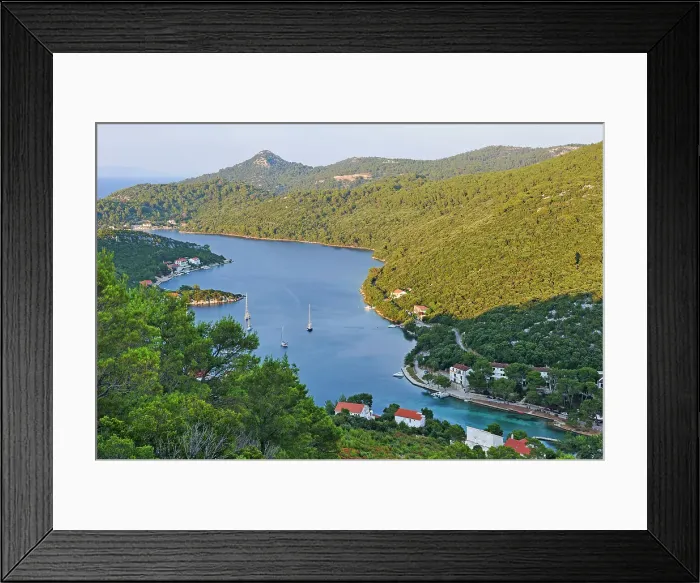 Framed Print : Malo Lago bay, Pasadur, Lastovo island, Croatia, Southeast Europe Framed Print : Malo Lago bay, Pasadur, Lastovo island, Croatia, Southeast Europe