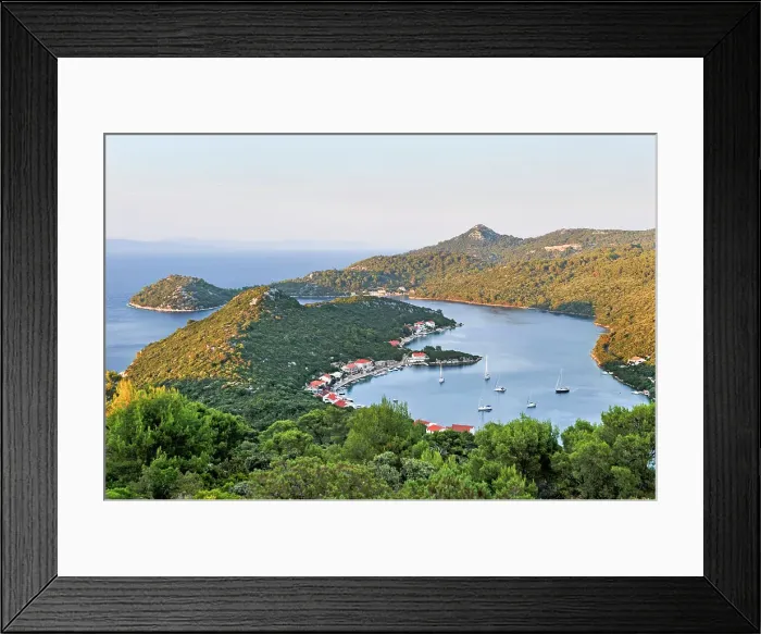 Framed Print : Malo Lago bay, Pasadur, Lastovo island, Croatia, Southeast Europe Framed Print : Malo Lago bay, Pasadur, Lastovo island, Croatia, Southeast Europe