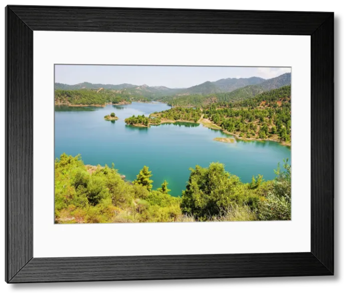 Framed Print : Kannaviou Reservoir, Cyprus, Eastern Mediterranean Sea, Europe Framed Print : Kannaviou Reservoir, Cyprus, Eastern Mediterranean Sea, Europe