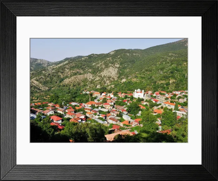 Framed Print : Pedoulas a village in the Troodos Mountains, Cyprus, Eastern Mediterranean Sea, Europe Framed Print : Pedoulas a village in the Troodos Mountains, Cyprus, Eastern Mediterranean Sea, Europe