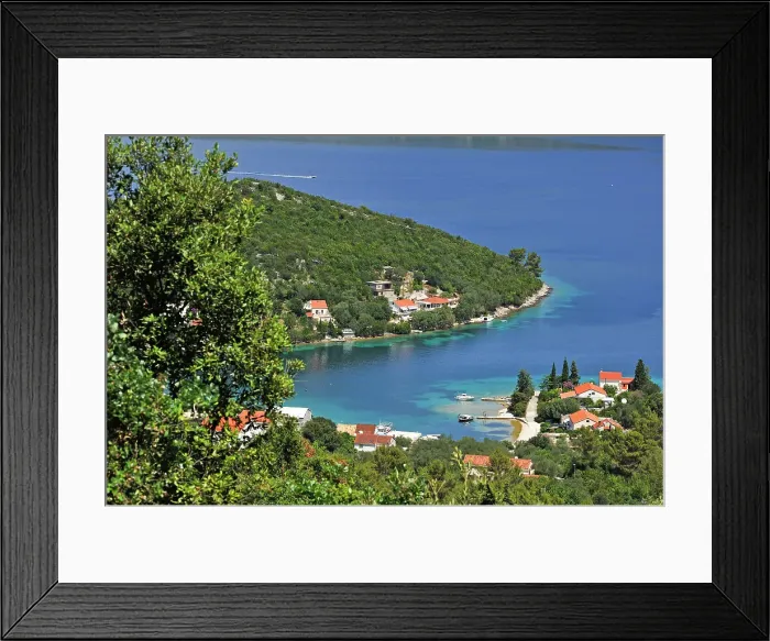 Framed Print : Banja bay, Zrnovska banja, Korcula island, Croatia, Southeast Europe Framed Print : Banja bay, Zrnovska banja, Korcula island, Croatia, Southeast Europe