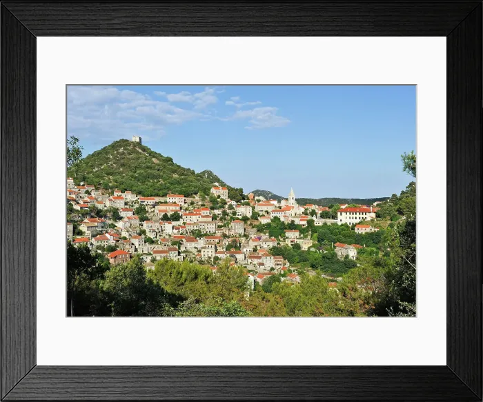Framed Print : Lastovo town, Lastovo island, Croatia, Southeast Europe Framed Print : Lastovo town, Lastovo island, Croatia, Southeast Europe