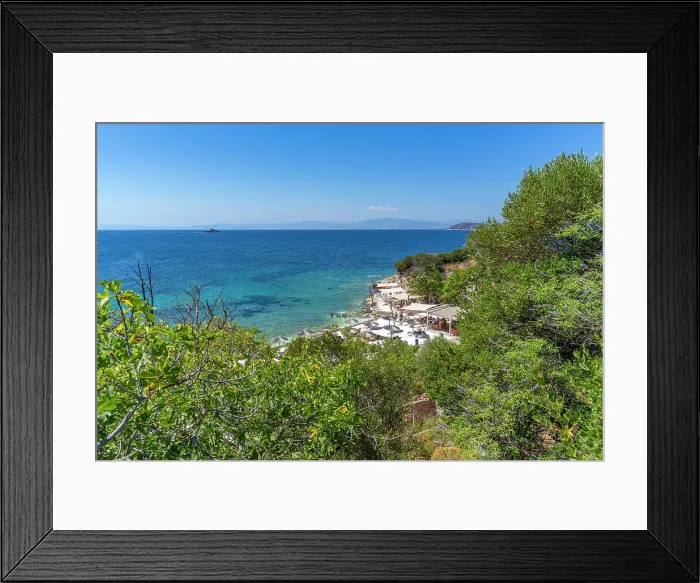 Framed Print : View of coastline near Church of the Holy Apostles in Thassos Town, Thassos, Aegean Sea, Greek Islands, Greece, Europe Framed Print : View of coastline near Church of the Holy Apostles in Thassos Town, Thassos, Aegean Sea, Greek Islands, Greece, Europe