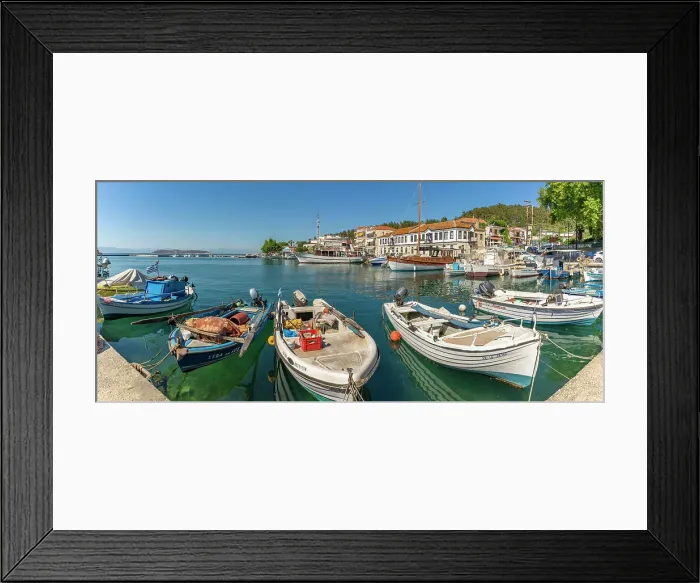 Framed Print : View of boats and harbour in Thassos Town, Thassos, Aegean Sea, Greek Islands, Greece, Europe Framed Print : View of boats and harbour in Thassos Town, Thassos, Aegean Sea, Greek Islands, Greece, Europe