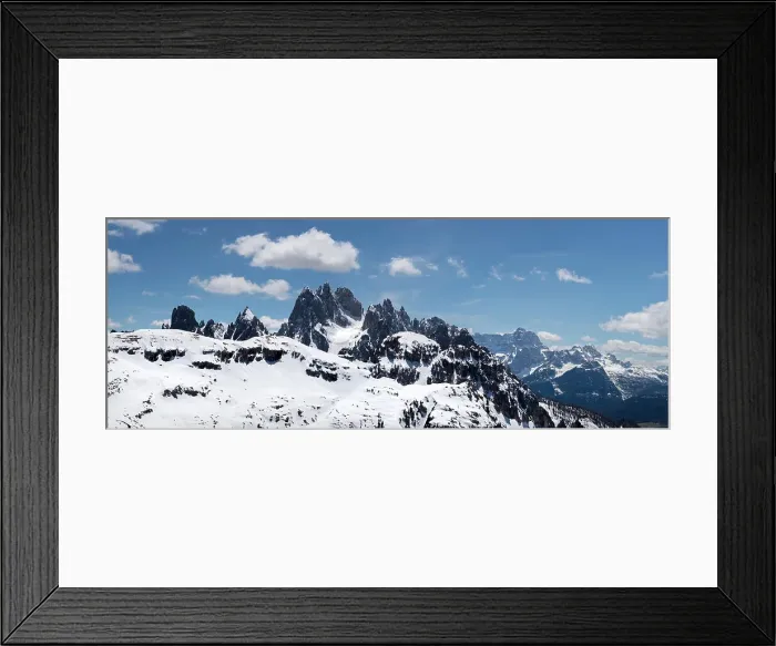 Framed Print : Cadini di Misurina panorama, Dolomites, Belluno, Italy, Europe Framed Print : Cadini di Misurina panorama, Dolomites, Belluno, Italy, Europe