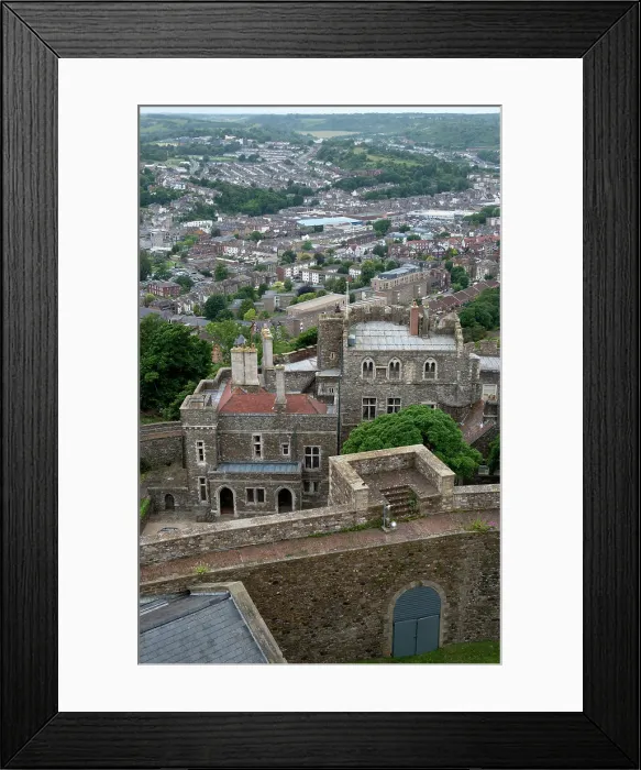 Framed Print : View from Dover Castle, Dover, Kent, England, United Kingdom, Europe Framed Print : View from Dover Castle, Dover, Kent, England, United Kingdom, Europe