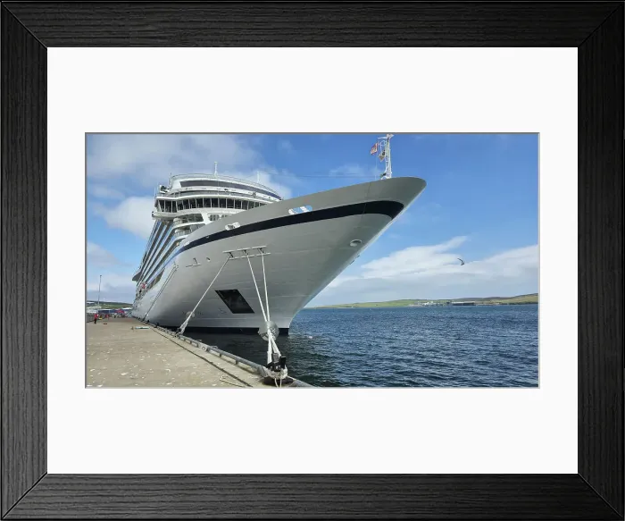Framed Print : Cruise ship, Lerwick, Shetlands, Scotland, United Kingdom, Europe Framed Print : Cruise ship, Lerwick, Shetlands, Scotland, United Kingdom, Europe