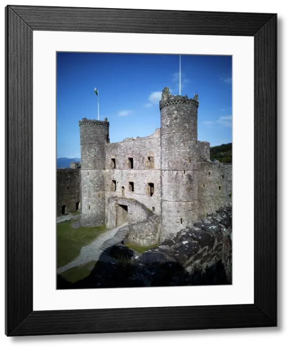 Framed Print : Harlech Castle, UNESCO World Heritage Site, Harlech, Gwynedd, Wales, United Kingdom, Europe Framed Print : Harlech Castle, UNESCO World Heritage Site, Harlech, Gwynedd, Wales, United Kingdom, Europe