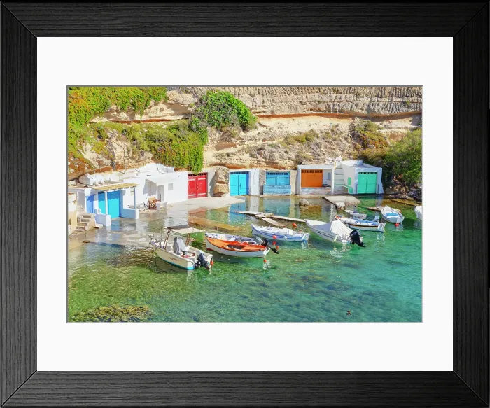 Framed Print : Mandrakia village, Milos Island, Cyclades Islands, Greek Islands, Greece, Europe Framed Print : Mandrakia village, Milos Island, Cyclades Islands, Greek Islands, Greece, Europe