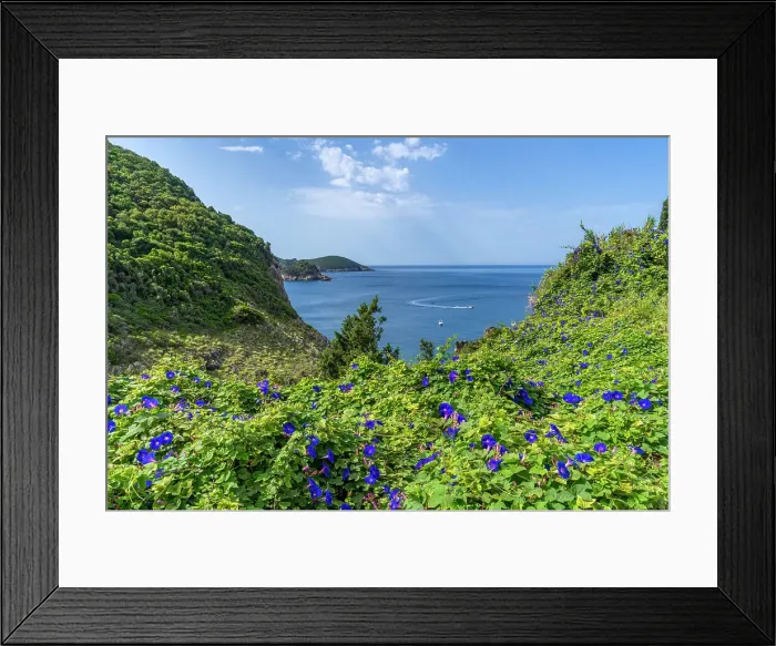 Framed Print : View of coastline and Ionian Sea near Palaiokastritsa, Palaiokastritsa, Corfu, Ionian Sea, Greek Islands, Greece, Europe Framed Print : View of coastline and Ionian Sea near Palaiokastritsa, Palaiokastritsa, Corfu, Ionian Sea, Greek Islands, Greece, Europe