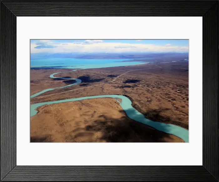 Framed Print : Santa Cruz river and Lago Argentino, Argentine Patagonia, Argentina, South America Framed Print : Santa Cruz river and Lago Argentino, Argentine Patagonia, Argentina, South America