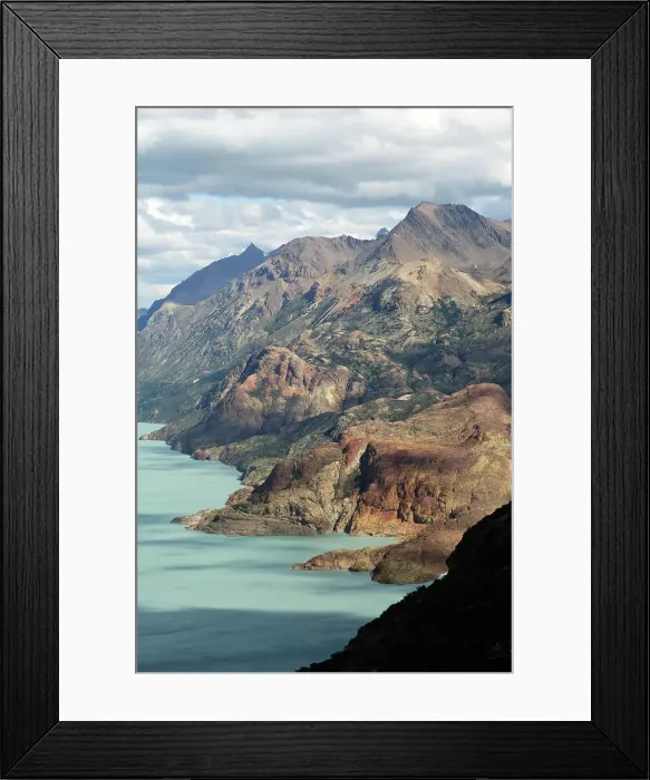 Framed Print : Lago Viedma, Argentine Patagonia, Argentina, South America Framed Print : Lago Viedma, Argentine Patagonia, Argentina, South America