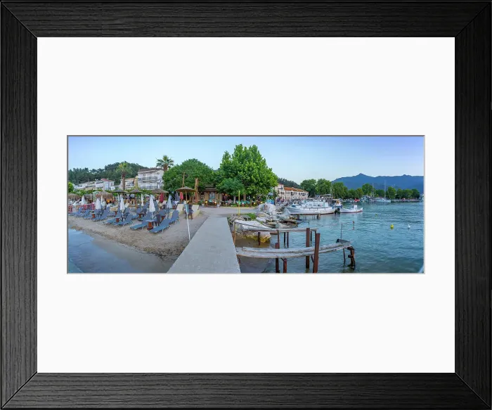 Framed Print : View of boats and harbour in Thassos Town at dusk, Thassos, Aegean Sea, Greek Islands, Greece, Europe Framed Print : View of boats and harbour in Thassos Town at dusk, Thassos, Aegean Sea, Greek Islands, Greece, Europe