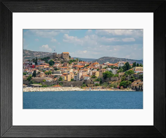 Framed Print : View of Kavala from ferry, Dimos Kavalas, Eastern Macedonia and Thrace, Gulf of Thasos, Gulf of Kavala, Thracian Sea, Greece, Europe Framed Print : View of Kavala from ferry, Dimos Kavalas, Eastern Macedonia and Thrace, Gulf of Thasos, Gulf of Kavala, Thracian Sea, Greece, Europe