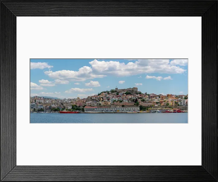 Framed Print : View of Kavala from ferry, Dimos Kavalas, Eastern Macedonia and Thrace, Gulf of Thasos, Gulf of Kavala, Thracian Sea, Greece, Europe Framed Print : View of Kavala from ferry, Dimos Kavalas, Eastern Macedonia and Thrace, Gulf of Thasos, Gulf of Kavala, Thracian Sea, Greece, Europe