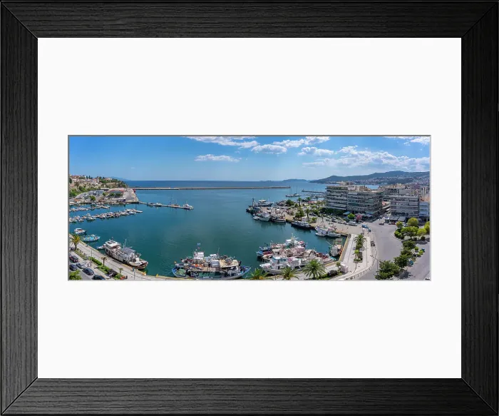 Framed Print : View of Kavala port from elevated position, Dimos Kavalas, Eastern Macedonia and Thrace, Gulf of Thasos, Gulf of Kavala, Thracian Sea, Greece, Europe Framed Print : View of Kavala port from elevated position, Dimos Kavalas, Eastern Macedonia and Thrace, Gulf of Thasos, Gulf of Kavala, Thracian Sea, Greece, Europe