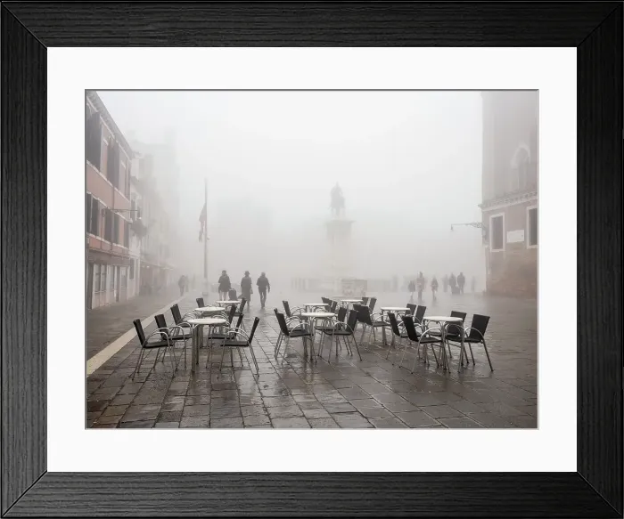 Framed Print : A misty winter morning, Piazza dei Santi Giovanni e Paolo, Castello, Venice, UNESCO World Heritage Site, Veneto, Italy, Europe Framed Print : A misty winter morning, Piazza dei Santi Giovanni e Paolo, Castello, Venice, UNESCO World Heritage Site, Veneto, Italy, Europe