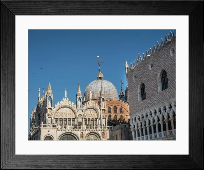 Framed Print : St. Mark's Basilica and the Doge's Palace, Venice, UNESCO World Heritage Site, Veneto, Italy, Europe Framed Print : St. Mark's Basilica and the Doge's Palace, Venice, UNESCO World Heritage Site, Veneto, Italy, Europe