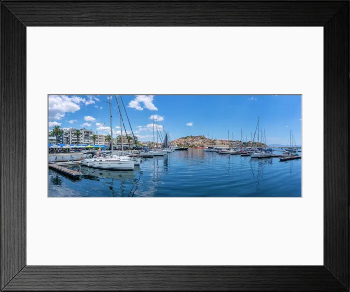 Framed Print : View of Kavala Fortress and boats in the port, Kavala, Dimos Kavalas, Eastern Macedonia and Thrace, Gulf of Thasos, Gulf of Kavala, Greece, Europe Framed Print : View of Kavala Fortress and boats in the port, Kavala, Dimos Kavalas, Eastern Macedonia and Thrace, Gulf of Thasos, Gulf of Kavala, Greece, Europe