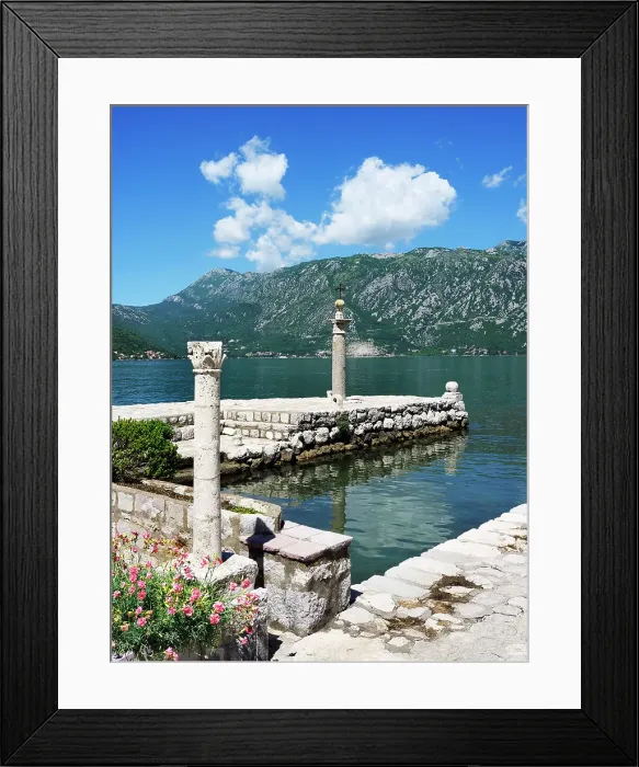 Framed Print : Our Lady of the Rocks, Perast, Bay of Kotor, UNESCO World Heritage Site, Montenegro, Europe Framed Print : Our Lady of the Rocks, Perast, Bay of Kotor, UNESCO World Heritage Site, Montenegro, Europe