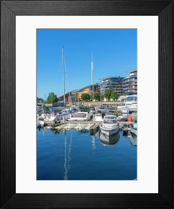 Framed Print : View of boats and architecture at the waterfront, Aker Brygge, Oslo, Norway, Scandinavia, Europe Framed Print : View of boats and architecture at the waterfront, Aker Brygge, Oslo, Norway, Scandinavia, Europe