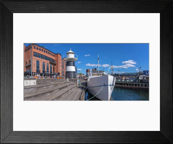 Framed Print : View of waterfront cafes and Oslo Lighthouse, Aker Brygge, Oslo, Norway, Scandinavia, Europe Framed Print : View of waterfront cafes and Oslo Lighthouse, Aker Brygge, Oslo, Norway, Scandinavia, Europe