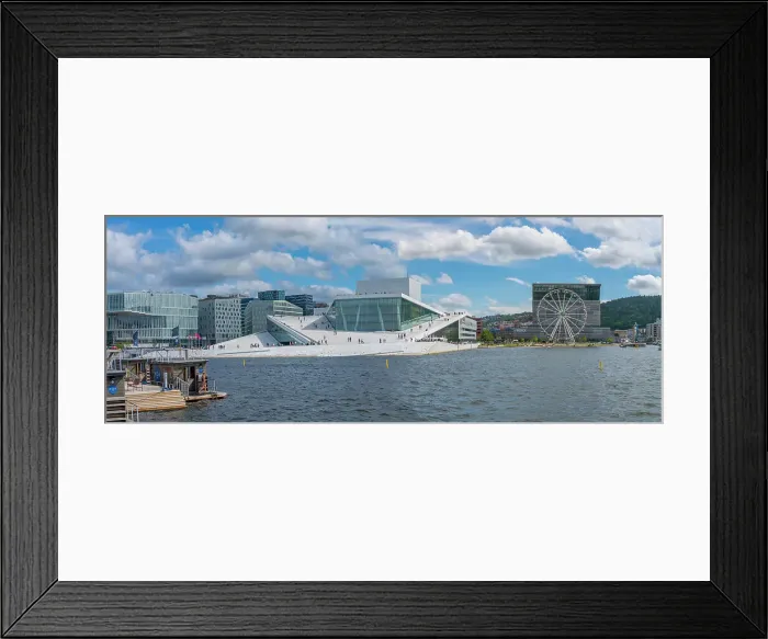 Framed Print : View of Oslo Opera House on sunny day, Oslo, Norway, Scandinavia, Europe Framed Print : View of Oslo Opera House on sunny day, Oslo, Norway, Scandinavia, Europe