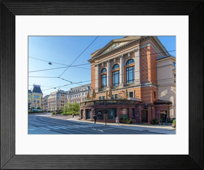 Framed Print : View of the ornate architecture from Eidsvolls Plass, Oslo, Norway, Scandinavia, Europe Framed Print : View of the ornate architecture from Eidsvolls Plass, Oslo, Norway, Scandinavia, Europe