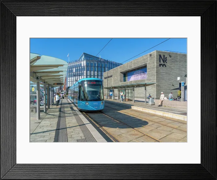 Framed Print : View of city tram and The National Museum, Oslo, Norway, Scandinavia, Europe Framed Print : View of city tram and The National Museum, Oslo, Norway, Scandinavia, Europe