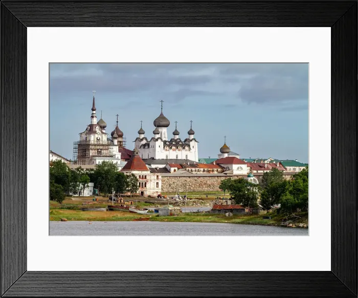 Framed Print : A view of the Russian Orthodox Solovetsky Monastery founded in 1436 by two monks on Bolshoy Island, UNESCO World Heritage Site, Onega Bay, Arkhangel Oblast, Russia, Arctic, Europe Framed Print : A view of the Russian Orthodox Solovetsky Monastery founded in 1436 by two monks on Bolshoy Island, UNESCO World Heritage Site, Onega Bay, Arkhangel Oblast, Russia, Arctic, Europe