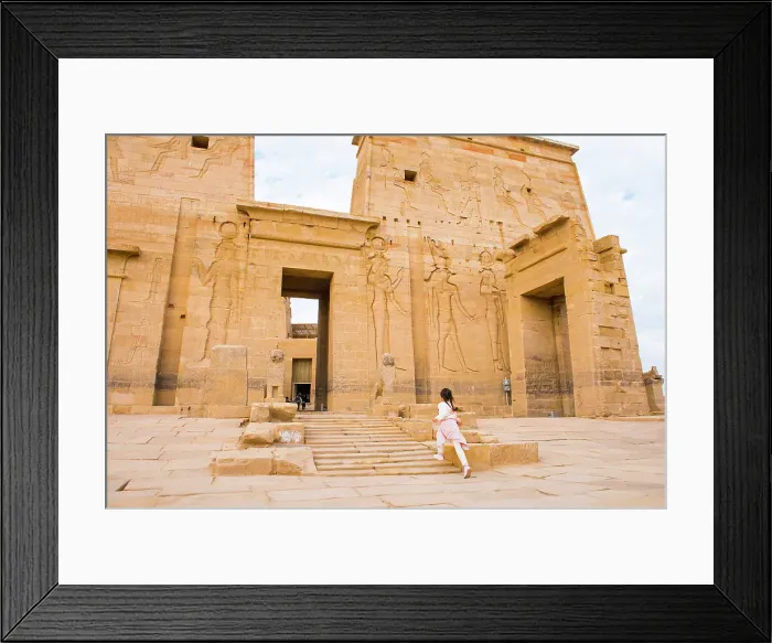 Framed Print : Temple of Isis, Temple of Philae, UNESCO World Heritage Site, Agilkia Island, Aswan, Egypt, North Africa, Africa Framed Print : Temple of Isis, Temple of Philae, UNESCO World Heritage Site, Agilkia Island, Aswan, Egypt, North Africa, Africa
