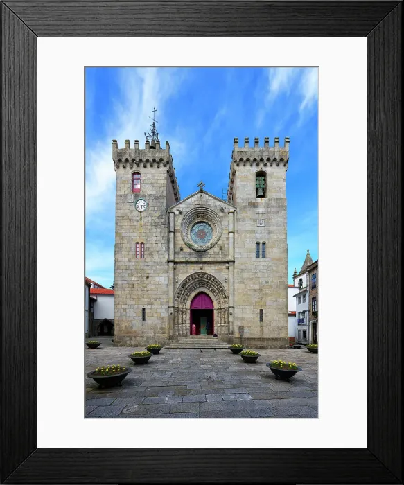 Framed Print : Cathedral of Viana do Castelo, Minho, Portugal, Europe Framed Print : Cathedral of Viana do Castelo, Minho, Portugal, Europe