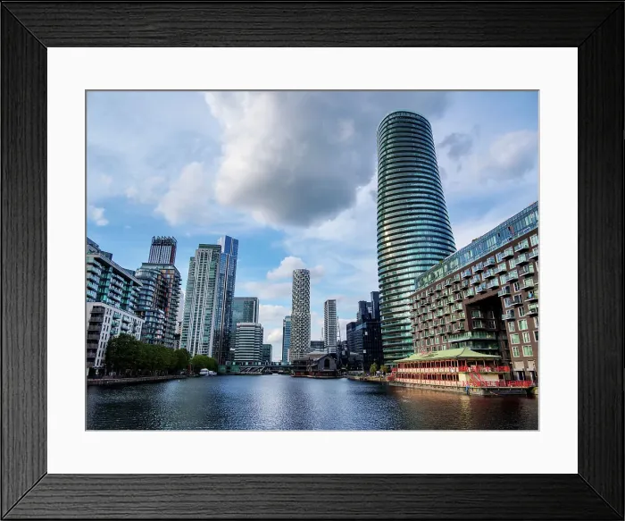 Framed Print : Millwall Inner Dock and Arena Tower, Isle of Dogs, London, England, United Kingdom, Europe Framed Print : Millwall Inner Dock and Arena Tower, Isle of Dogs, London, England, United Kingdom, Europe