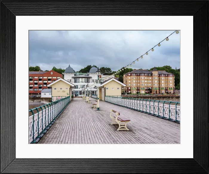 Framed Print : Penarth Pier, Penarth, Vale of Glamorgan, Wales, United Kingdom, Europe