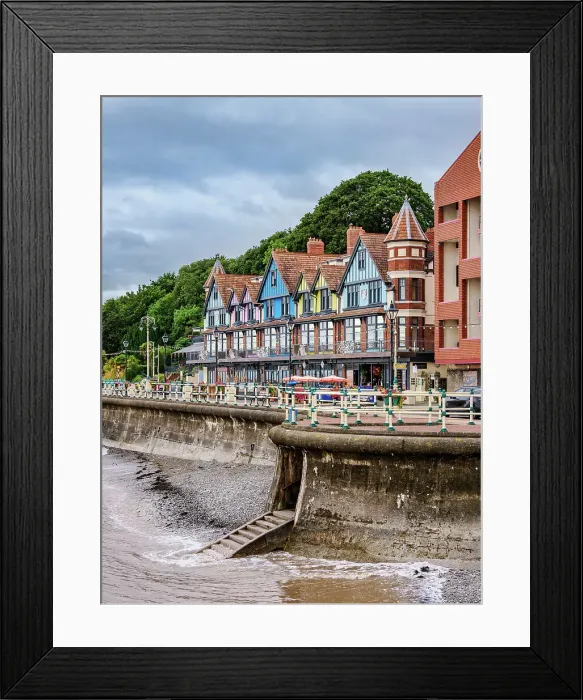 Framed Print : Architecture at the seafront, Penarth, Vale of Glamorgan, Wales, United Kingdom, Europe Framed Print : Architecture at the seafront, Penarth, Vale of Glamorgan, Wales, United Kingdom, Europe