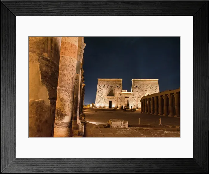 Framed Print : Sound and light show at the Temple of Philae, Temple of Isis, UNESCO World Heritage Site, Agilkia Island, Aswan, Egypt, North Africa, Africa Framed Print : Sound and light show at the Temple of Philae, Temple of Isis, UNESCO World Heritage Site, Agilkia Island, Aswan, Egypt, North Africa, Africa