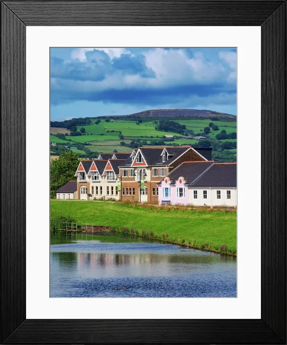 Framed Print : Townscape of Caerphilly, Gwent, Wales, United Kingdom, Europe Framed Print : Townscape of Caerphilly, Gwent, Wales, United Kingdom, Europe