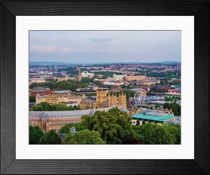Framed Print : View towards the City Hall and Cathedral Church of the Holy and Undivided Trinity, Bristol, England, United Kingdom, Europe Framed Print : View towards the City Hall and Cathedral Church of the Holy and Undivided Trinity, Bristol, England, United Kingdom, Europe