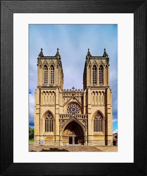 Framed Print : Cathedral Church of the Holy and Undivided Trinity, Bristol, England, United Kingdom, Europe
